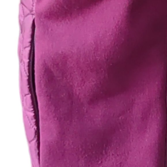 L.L. Bean Plum Quilted Puffer Vest Size XS - Picture 5 of 8